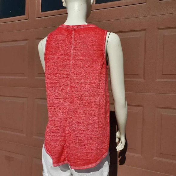 Home Free Red Colorado Stripe Heart Tank Size Small 4/6 NWOT - Picture 4 of 13